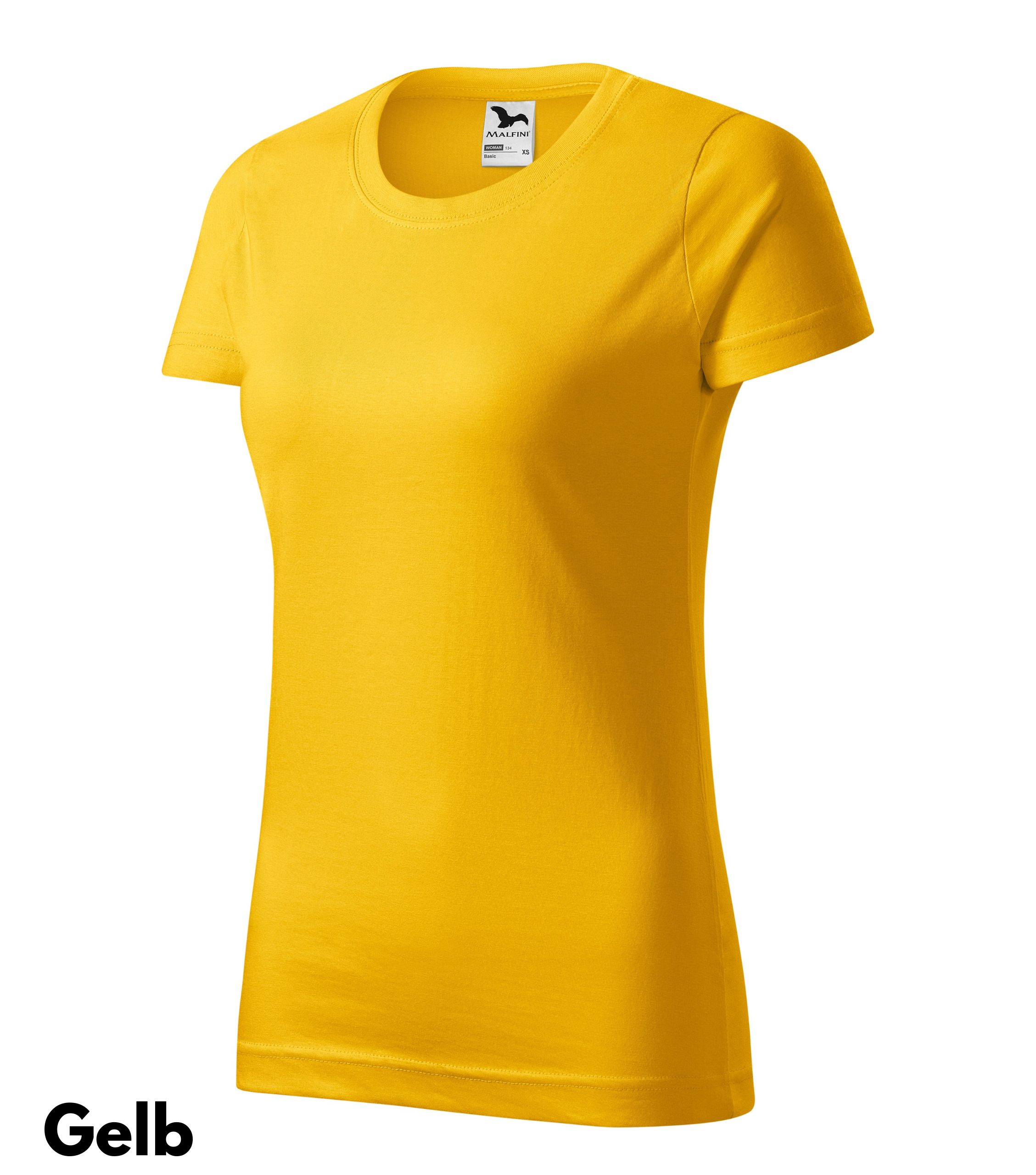 Damen Basic T-Shirt in 43 Farben – Bild 47