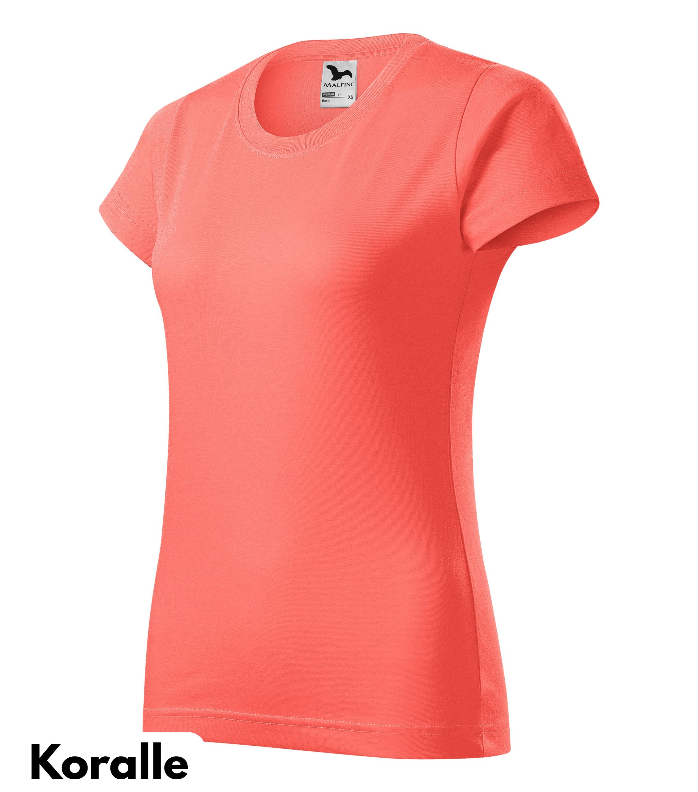 Damen Basic T-Shirt in 43 Farben – Bild 42