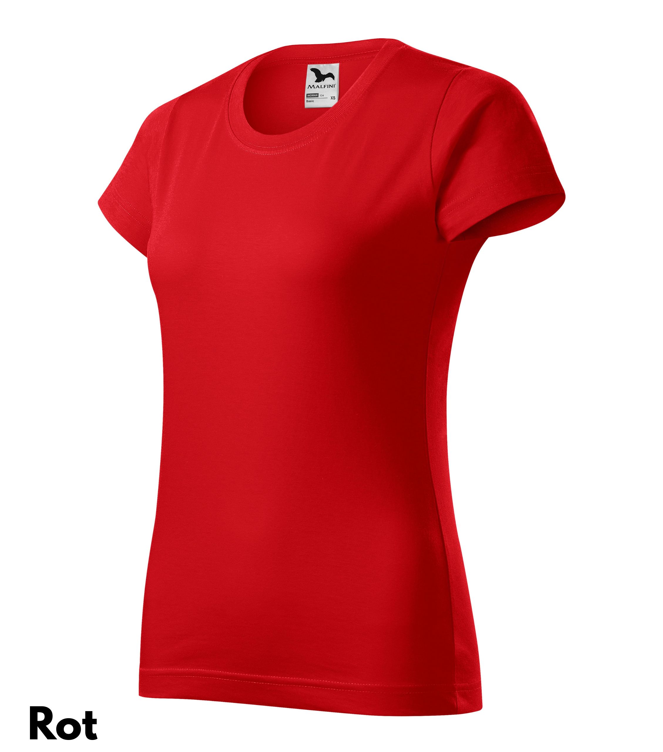 Damen Basic T-Shirt in 43 Farben – Bild 36