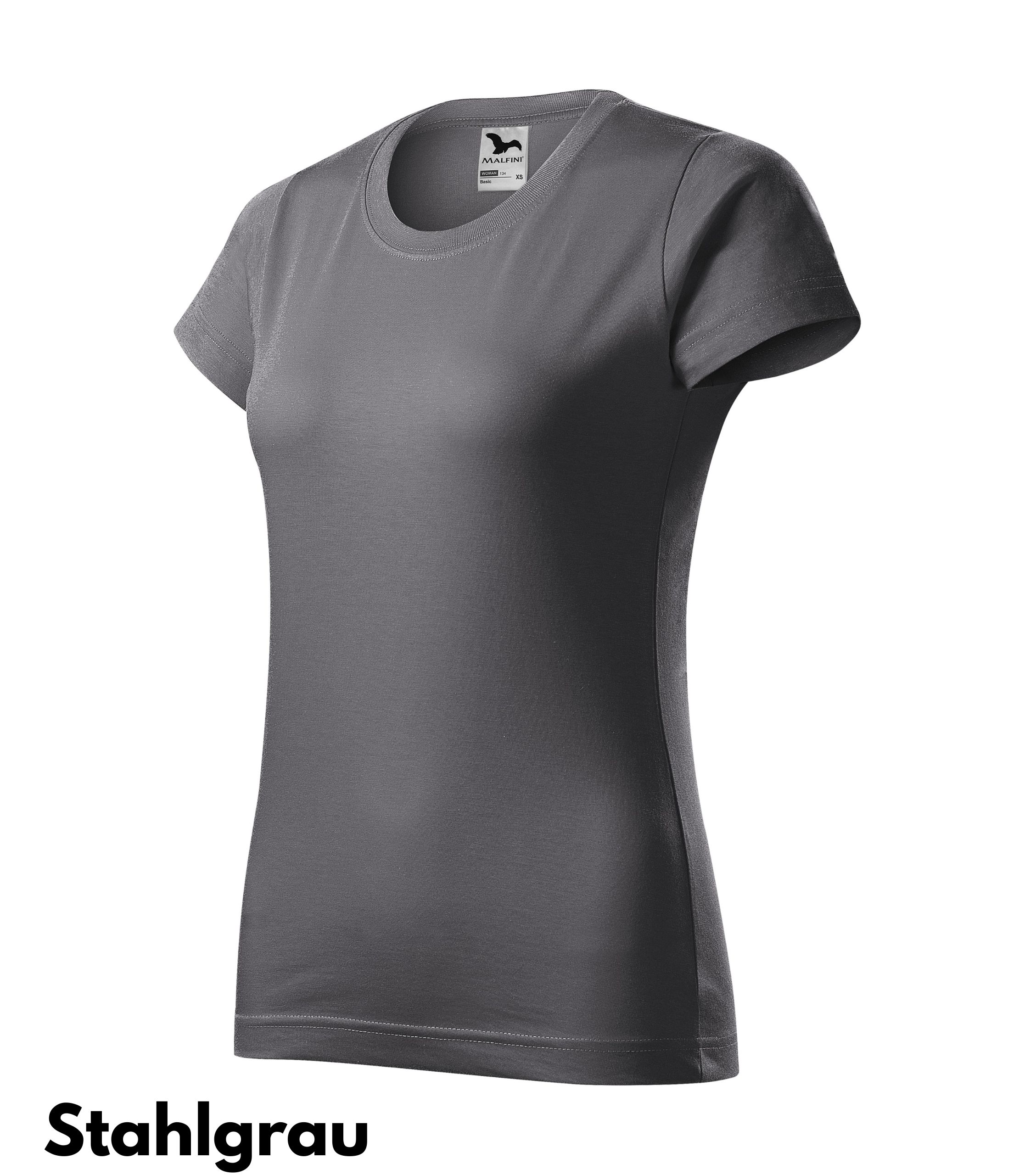 Damen Basic T-Shirt in 43 Farben – Bild 8