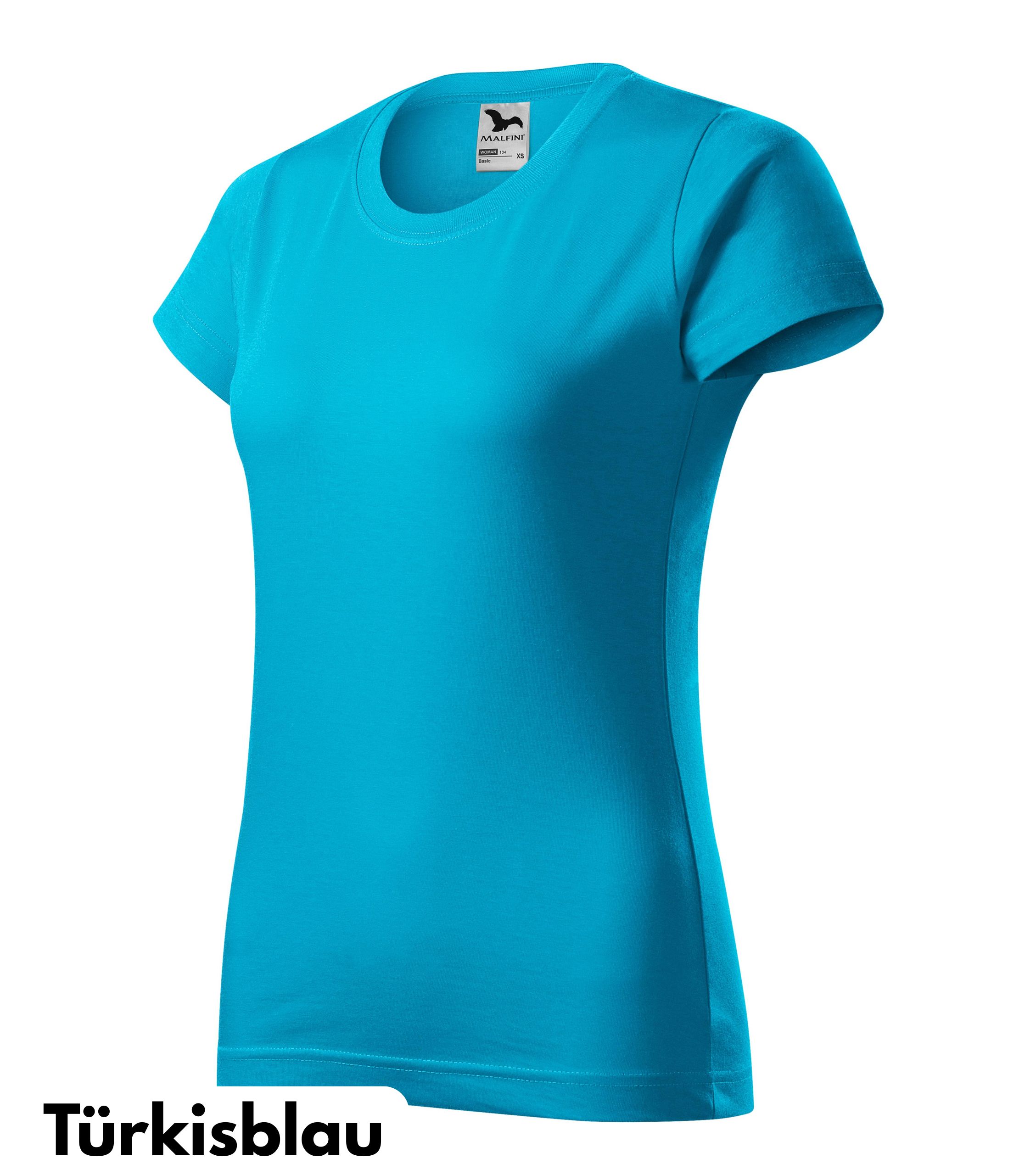 Damen Basic T-Shirt in 43 Farben – Bild 28