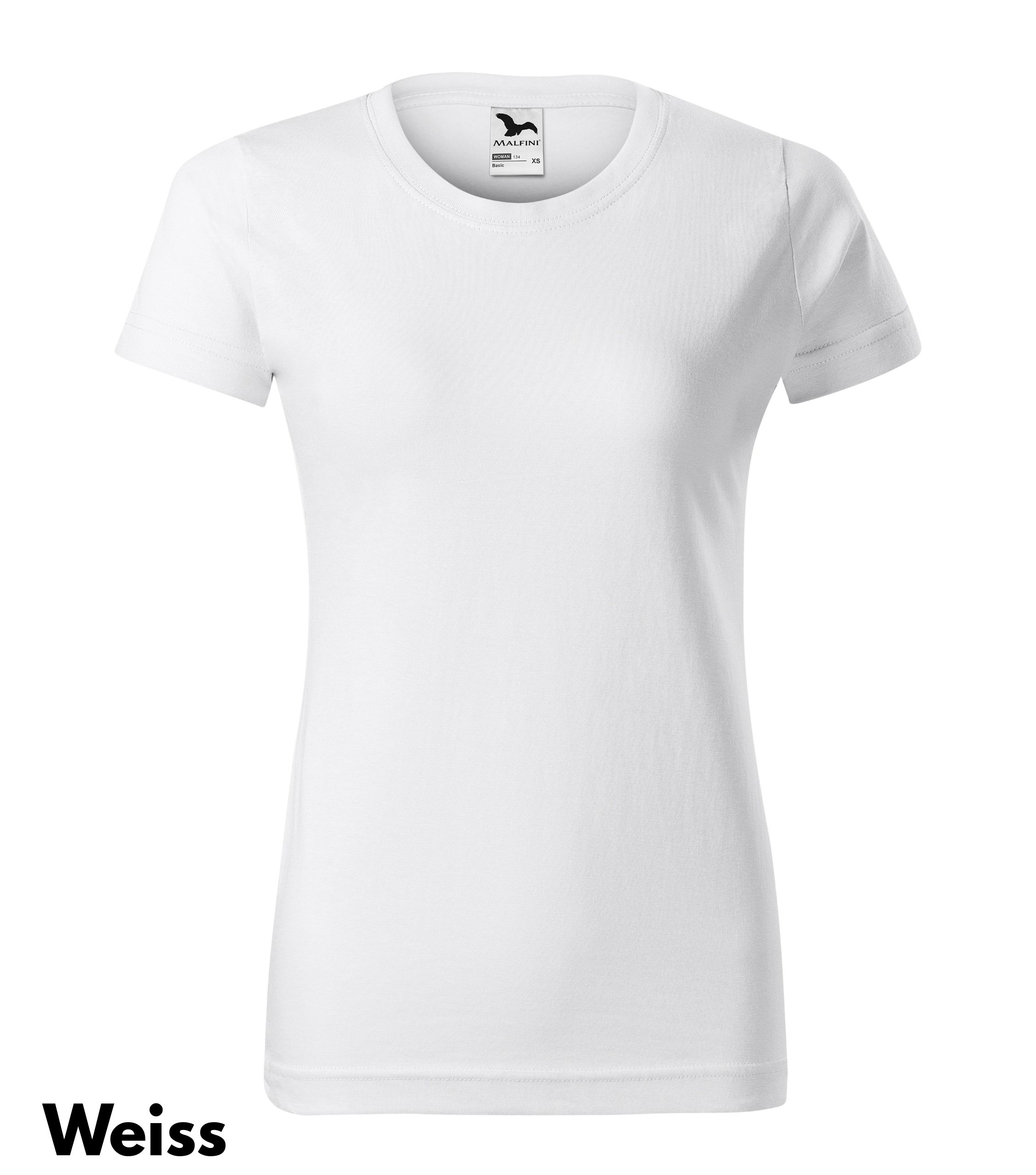 Damen Basic T-Shirt in 43 Farben