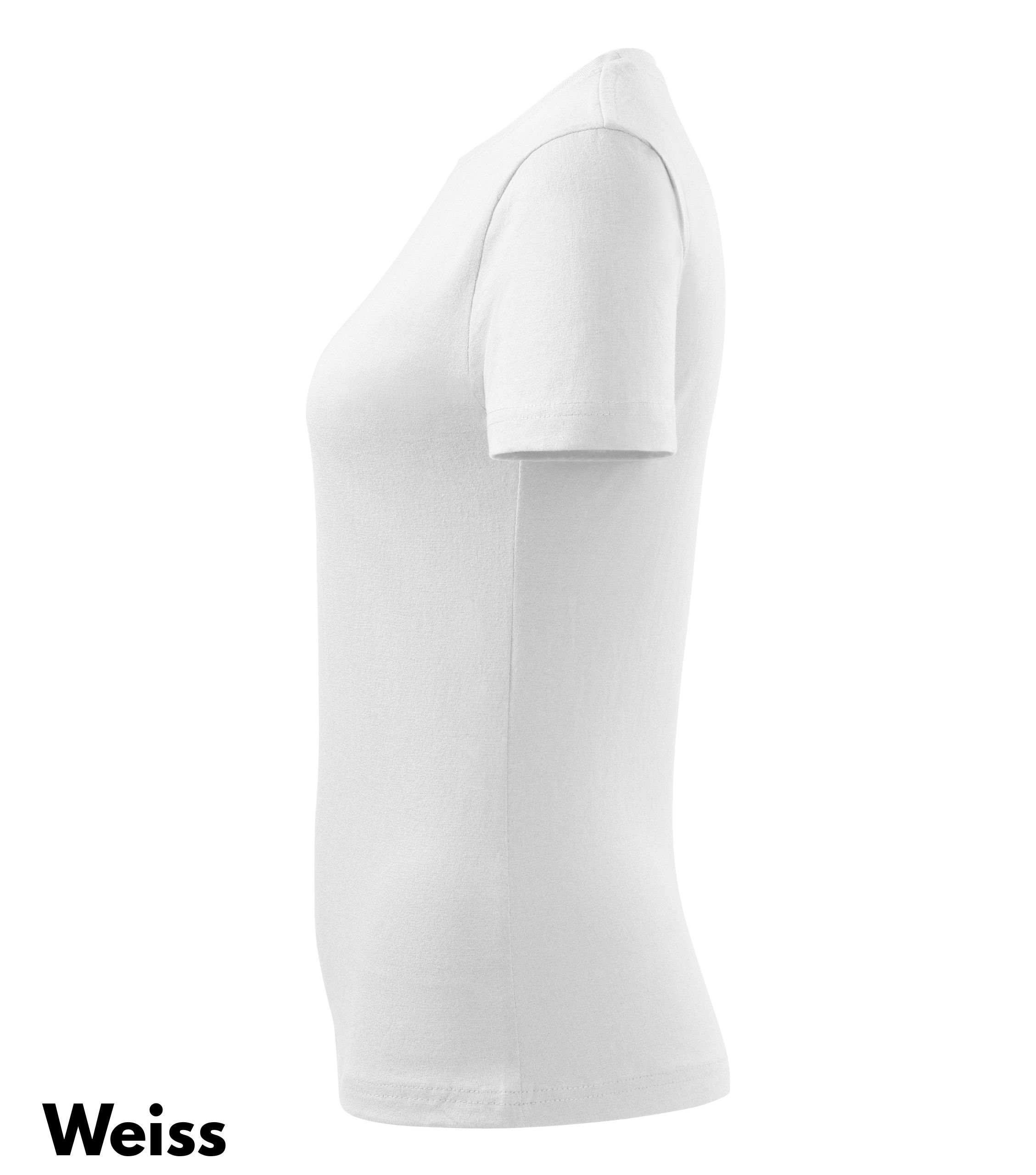 Damen Basic T-Shirt in 43 Farben – Bild 3