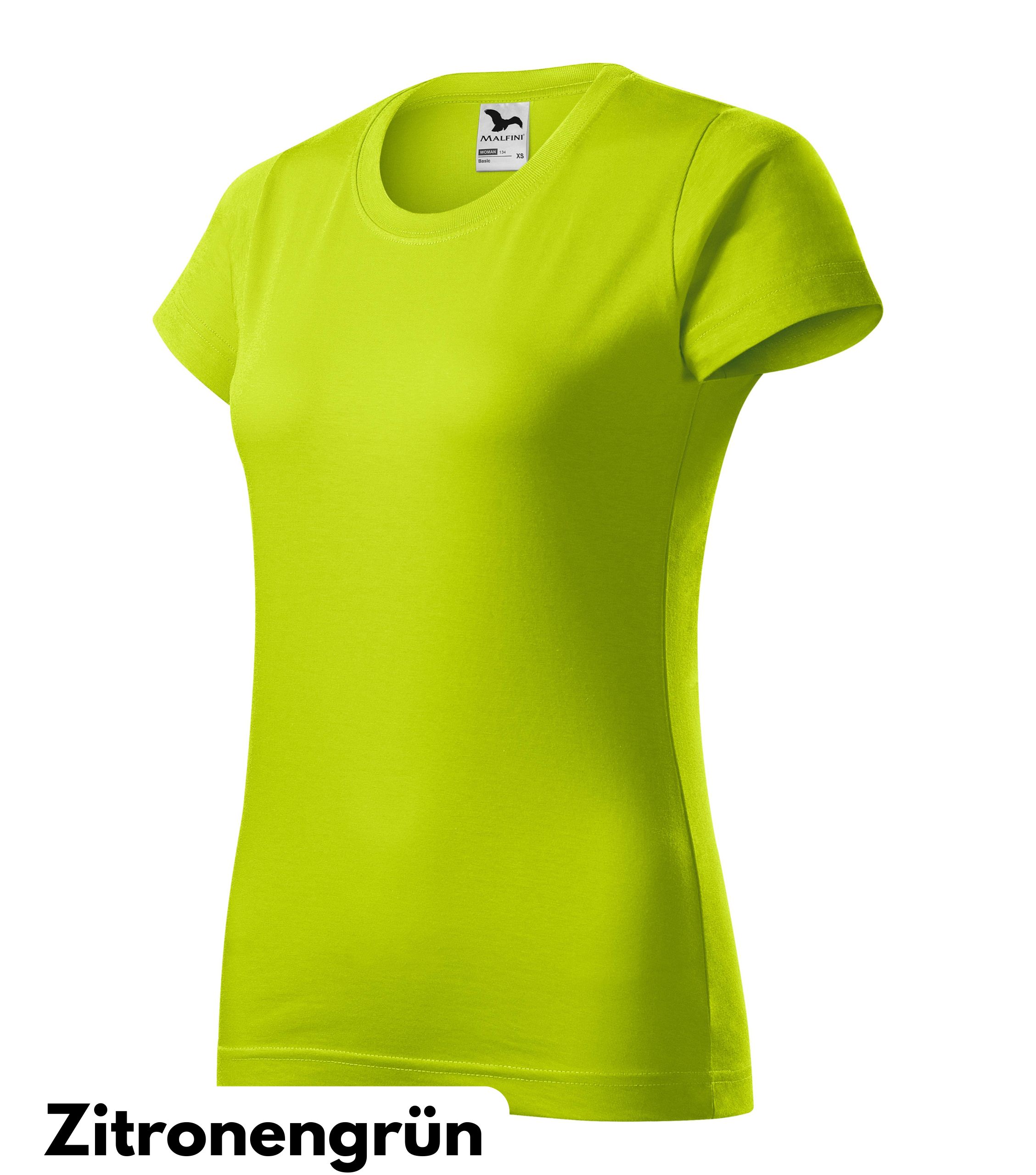 Damen Basic T-Shirt in 43 Farben – Bild 23