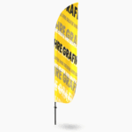 Beachflag Premium inkl. individuellen Druck, ohne Basishalterung